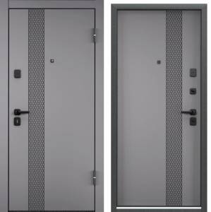 Входная стальная дверь Torex DELTA PRO PP 2006422 ПВХ Гриджио/ПВХ Гриджио 2030x860