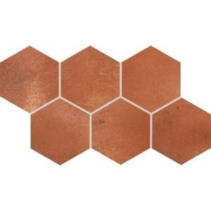 Декор RAKO Via DDVT8712 Красно-Коричневый 21x37