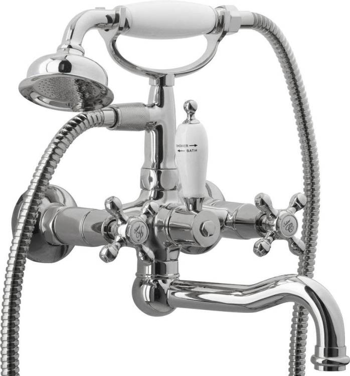 Смеситель для ванны с душем Boheme Tradizionale Chromo 273