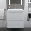 Тумба с раковиной Uperwood Tanos New 2190000013 подвесная, белая, 50 см фото 3