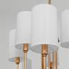 Большая подвесная люстра Eurosvet Abbey 60164/10 латунь Smart фото 3