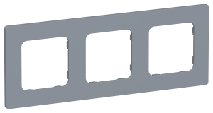 Рамка 3-постовая IEK Flite FI-M32-32-20-K35 маренго