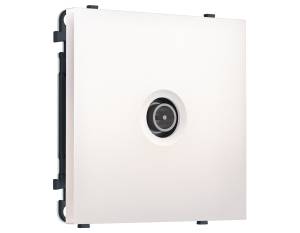 Комплект механизма TV розетки оконечной Ambrella Volt Sigma MS213005 жемчуг