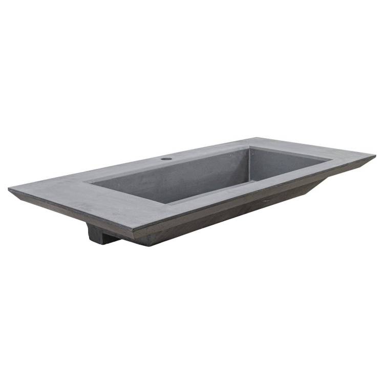 Раковина Jorno Incline Inc.08.100/P/Bet/JR 100 см, антрацит
