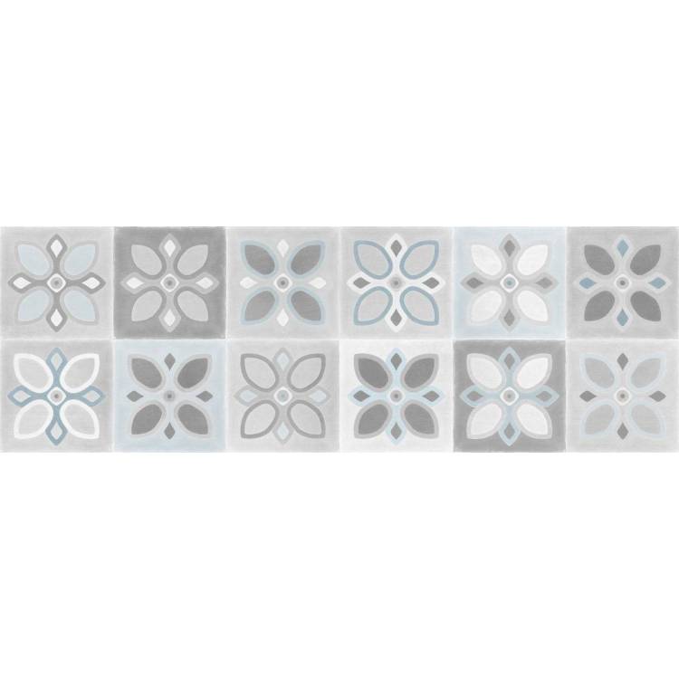 Керамическая плитка Meissen Lissabon LBU451 Многоцветный Пэчворк 25x75