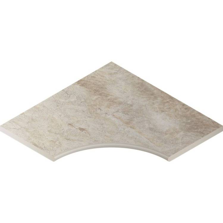 Бортик Italon Манетик X2 620090000197 Уайт Угловой Закругленный 30 60x60