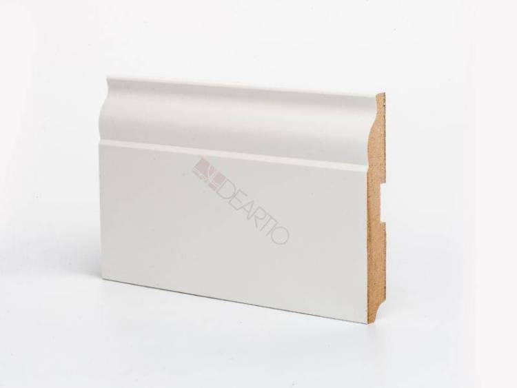 Плинтус Deartio L-XL U 103-120 Белый 2050x120x16