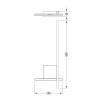 Настенный светодиодный светильник Arte Lamp Decade A2127AP-8BK фото 2