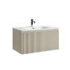 Тумба с раковиной Sancos Snob R 1.0 Beige Soft, 80x42.6