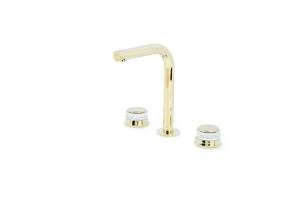 Смеситель для раковины Boheme Aura 152-G-A золото
