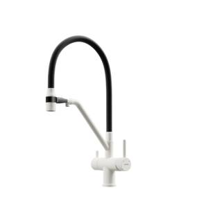 Смеситель для кухни Sancos Dora SC4003GR белый гранит