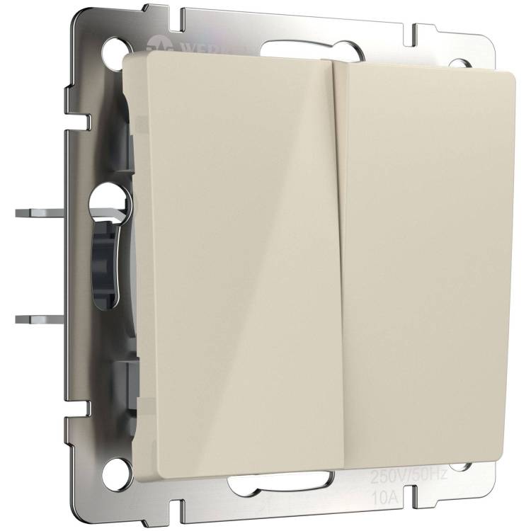 Выключатель двухклавишный Werkel W1123003