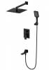 Душевой комплект Wonzon & Woghand WW-88939016-MB черный