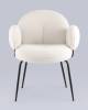 Кресло Stool Group Nina DR-1275-A UF-992-01 белый фото 4