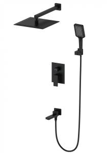 Душевой комплект Wonzon & Woghand WW-88939016-MB черный