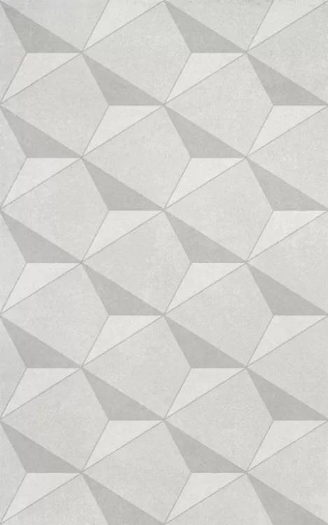 Декор Kerama Marazzi Корредо HGD/A583/6437 серый светлый матовый 25x40