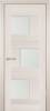 Межкомнатная дверь Profilo Porte экошпон PS-13, остеклённая, эш вайт мелинга 600x2000