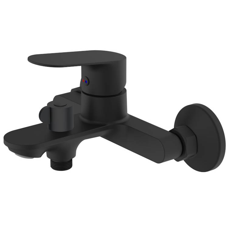 Смеситель для ванны Voda Shore Black SHR54B черный