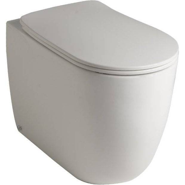 Унитаз приставной Kerasan Nolita 531830 белый матовый