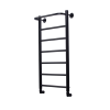 Полотенцесушитель водяной Comfysan Capri 012786 W-8 80/40 с полкой, черный матовый