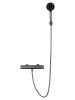 Смеситель для душа Wonzon & Woghand WW-A2006-A-BGG с термостатом, темный графит фото 2