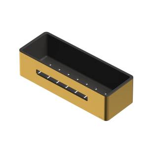 Полка WHITECROSS ERGO ER2280GLB золото брашированное