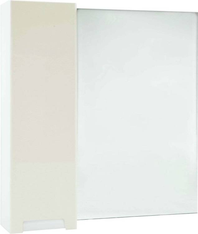 Зеркало Bellezza Пегас 90 L, бежевое