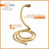 Душевой шланг Elghansa SH012-Gold золото, 150 см