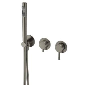 Смеситель для ванны AQUAme Siena AQM8805GM с внутренней частью, металл