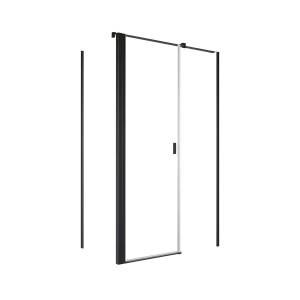 Душевой уголок Radaway Nes 8 Black KDS II 120x100 правая дверь, стекло прозрачное, профиль черный