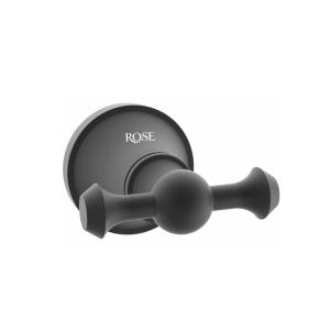 Крючок Rose RG1921H двойной, черный
