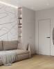 SPC Ламинат FirstFloor 4/43 4V 1F016 Молочный Дуб Сканди 1220x182 фото 3