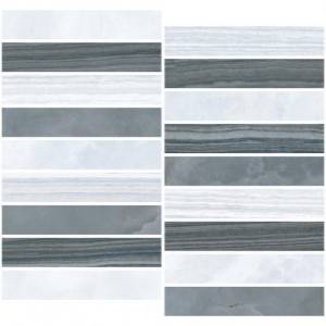 Мозаика Vitra Nuvola K948237LPR01VTE0 Микс Холодная Гамма (3x15) 28.5x30