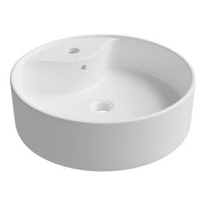 Раковина Aqueduto Espiral ESP0610 46x46, белый глянцевый