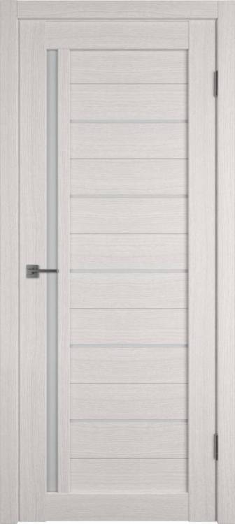 Межкомнатная дверь Владимирская Фабрика Дверей Atum 1 Bianco стекло White Cloud 600x2000