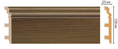 Плинтус напольный DECOMASTER D233-88 240x2.3x12