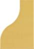 Керамическая плитка Equipe Curve 28847 Yellow 8.3x12