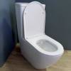 Унитаз-компакт Creto Logan L5 1005-001-L6CW безободковый, сиденье микролифт, белый фото 9