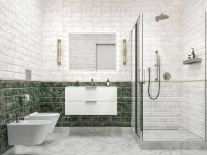 Тумба с раковиной Kerama Marazzi Piano Forte белый глянцевый, 95 см, раковина PI.wb.95