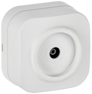 ТВ-розетка IEK Glory EAH10-K01M белый матовый