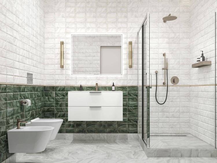 Тумба с раковиной Kerama Marazzi Piano Forte белый глянцевый, 95 см, раковина PI.wb.95