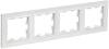 Рамка 4-постовая IEK Brite BR-M42-K91 арктический белый