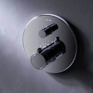 Смеситель для душа Am.Pm X-Joy F85A45600 встроенный с ТМС на 2 потребителя, хром