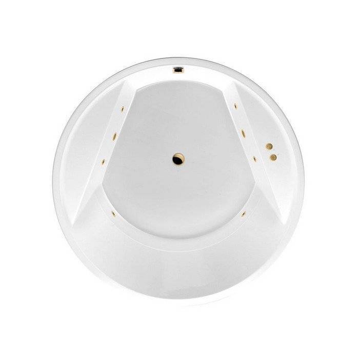 Акриловая ванна Excellent Great Arc SOFT WAEX.GRE16.SOFT.GL 160x160 золото