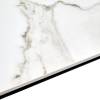 Стол Bradex Home Arthur RF 0655 керамогранит белый мрамор greys white, чёрный 120(184)x80x75 фото 9