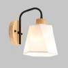 Бра IMEX MD.5714-1-W-BK+WOOD фото 4