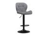 Стул барный Woodville Trio 15730 light gray/black