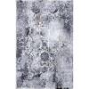 Ковер Safyun Dokuma Merry MR 256 GREY BLACK Прямоугольник 1.5x2.3
