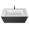 Раковина Uperwood Infinity 45383433000 белая глянцевая, 100x45 фото 12