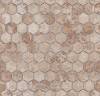 Мозаика LeeDo Pietrine Hexagonal Emperador Light Mat hex (1.8x3) 28.5x30.5 фото 2